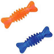 DOG FANTASY Rubber Toy Bone Roller - Dog Toy