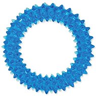 DOG FANTASY Serrated Toy Ring, Blue, 7cm - Dog Toy
