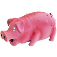 DOG FANTASY Toy Latex Grunting Pig, Mix, 10cm - Dog Toy