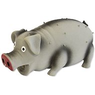 DOG FANTASY latex toy pig grunting mix 15 cm - Dog Toy