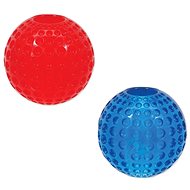 DOG FANTASY Toy Strong Rubber Ball with Dimples 6.3cm - Dog Toy Ball