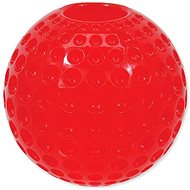 DOG FANTASY Toy, Strong Rubber Ball With Dimples, Red 6.3cm - Dog Toy Ball