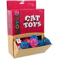 MAGIC CAT hračka míček plast 4 cm 50 ks - Cat Toy Ball