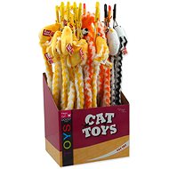 MAGIC CAT Toy Comforter Mouse, Cotton with Catnip 22cm + 45cm 24 pcs - Cat Toy