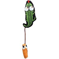 LET'S PLAY Toy Crocodile with Catnip 17cm - Cat Toy