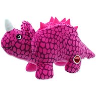 LET´S PLAY Toy Dinosaur, Purple 25cm - Dog Toy