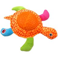 LET´S PLAY Turtle, Orange, 22cm - Dog Toy