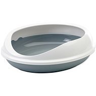 SAVIC Toilet Figaro 55 × 48,5 × 15,5cm Grey-white - Cat Litter Box