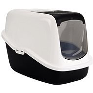 SAVIC Toilet Nestor 56 × 39 × 38,5cm Black - Cat Litter Box