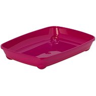 MAGIC CAT Toilet Economy 36.8 × 27.6 × 6.1cm Red - Cat Litter Box