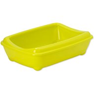 MAGIC CAT Toilet Economy with Edge 42 × 31 × 13cm Yellow - Cat Litter Box