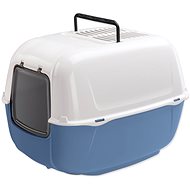 FERPLAST Toilet Prima 39,5 × 52,5 × 38cm Blue - Cat Litter Box
