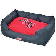 ROGZ  Spice Podz Dog Bed, Red Bone 56 × 35 × 22cm - Pet Bed