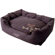 ROGZ  Spice Dog Bed Mocha Bone 56 × 35 × 22cm - Pet Bed