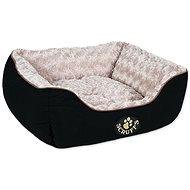 SCRUFFS Wilton Box Bed, Black - Pet Bed