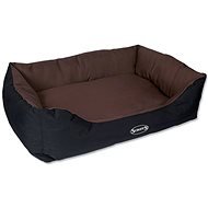 SCRUFFS Expedition Box Bed XL 90 × 70cm Chocolate - Bed