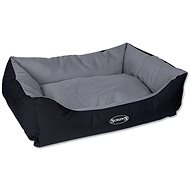 SCRUFFS Expedition Box Bed L 75 × 60cm Grey - Pet Bed