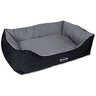SCRUFFS Expedition Box Bed XL 90 × 70cm Grey - Pet Bed
