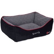 SCRUFFS Thermal Box Bed M 60 × 50cm Black - Pet Bed