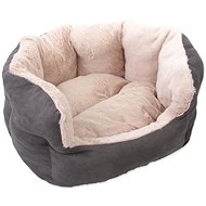 DOG FANTASY Bed Comfy1 46 × 40 × 20 cm gray - Pet Bed