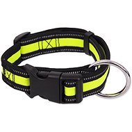 DOG FANTASY obojek neoprene limetka - Dog Collar