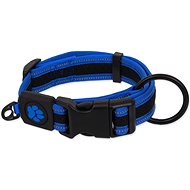 ACTIVE Fluffy Collar, M Blue 2.5 × 33-48cm - Dog Collar