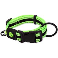 ACTIVE Fluffy Collar, XL Lime 3,8 × 44-70cm - Dog Collar
