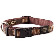 ROGZ Fancy Dress Collar Mocha Bone - Dog Collar