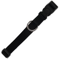 DOG FANTASY Classic Collar, M Black 2 × 34-49cm - Dog Collar
