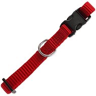 DOG FANTASY Classic Collar, Red - Dog Collar