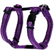 ROGZ Fancy Dress Harness, Purple Chrome 1,1 × 23-37cm - Harness