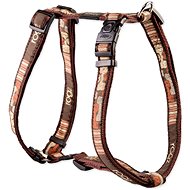 ROGZ Fancy Dress Harness, Mocha Bone 2,5 × 60-100cm - Harness