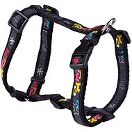 ROGZ Fancy Dress Harness, Multi-bone 1,6 × 32-52cm - Harness
