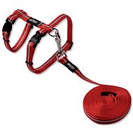 ROGZ Harness with AlleyCat Leash Red 1.1 × 24-40 × 180cm - Harness