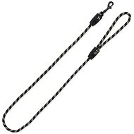 DOG FANTASY Rope Leash, Black - Leash