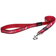 ROGZ Leash Fancy Dress Red Bone 2 × 140cm - Leash