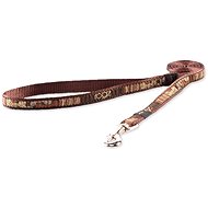ROGZ Fancy Dress Leash, Mocha Bone 1,6 × 180cm - Leash