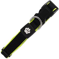 ACTIVE Fluffy Reflective Collar, M Black 2,5 × 35-51cm - Dog Collar