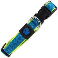 ACTIVE Fluffy Reflective Collar S Blue 2 × 28-40cm - Dog Collar
