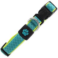ACTIVE Fluffy Reflective Collar S Turquoise 2 × 28-40cm - Dog Collar