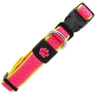 ACTIVE Fluffy Reflective Collar, Pink - Dog Collar