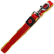 ACTIVE Fluffy Leash, Reflective M Red 2,5 × 120cm - Leash