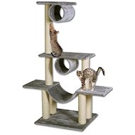 MAGIC CAT Iveta resting bench 103 × 57 × 141 cm grey - Cat Scratcher
