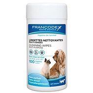 Francodex Multipurpose Dog, Cat Wipes 100 pcs - Sanitary Napkins for Dogs