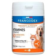 Francodex Vitamins Dog, Cat 60 Tab. - Food Supplement for Dogs