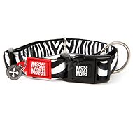 Max & Molly Smart ID Collar Semi-retractable Zebra - Dog Collar