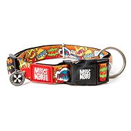 Max & Molly Smart ID Collar half-choke, Heroes, Size M - Dog Collar