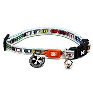 Max & Molly Smart ID Cat Collar, Traffic Jam, One Size - Cat Collar