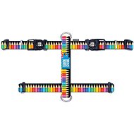 Max & Molly H-Harness, Crayons, Size S - Harness