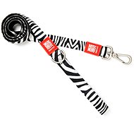 Max & Molly Short Leash, Zebra, Size XS - Leash
